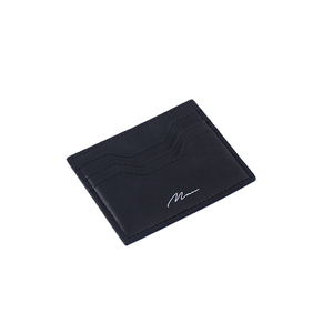 맞춤형 디자인 RFID 차단 울트라 슬림 지갑 미니멀리스트 은행 및 신용 카드 케이스 없음 마감 패션 스타일 - Product Image 1