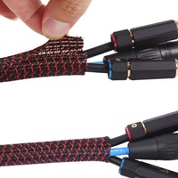 Protector de Cables Trenzado de PET de Alta Calidad y Durabilidad, Certificado ISO9001, para Gestión de Cables en Mesas