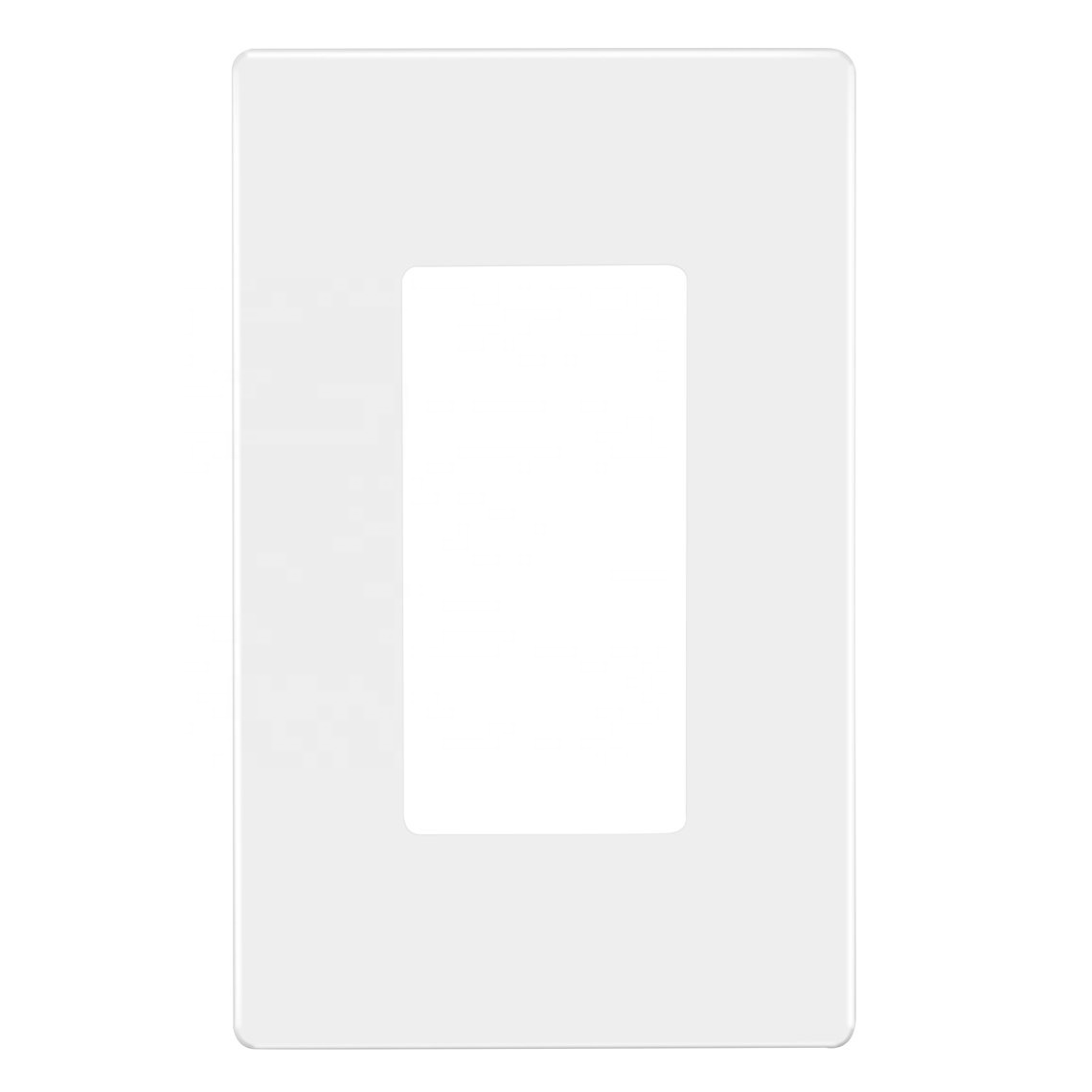 1 Gang Single Blanking Plate In Satin Chrome Brushed Flat - View #11