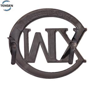 Emblemas de etiquetas de letras de metal de aleación de fundición a presión con logotipo de bolsos de diseño personalizado para maleta - Product Image 3