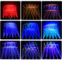 Dj Led Party Lights 6 Lentilles Dmx Laser Stage Club Lumière Rgb Faisceau Projecteur Disco Laser cube Sharpy Effets de Lumière Pour Night Bar
