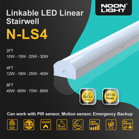 Suspension LED linéaire moderne pour îlot de cuisine et table à manger, luminaire suspendu en aluminium