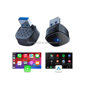 Fabricant OEM/ODM – Adaptateur portable USB filaire/sans fil 2-en-1 CarPlay/Android Auto Plug & Play avec Bluetooth 5.2 et Wi-Fi double bande pour - Product Image 4