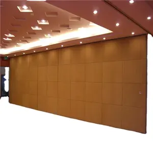 Phòng Tiệc Acoustic Movable Bằng Gỗ Cách Âm Phòng Trượt Vách Ngăn Gấp