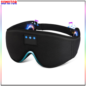 <span class=keywords><strong>Masque</strong></span> de sommeil intelligent Bluetooth 54 en soie glacée <span class=keywords><strong>avec</strong></span> logo personnalisé et fonction anti-lumière - Product Image 1