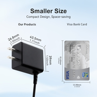 Adaptateur secteur 9V 2A de classe 2 certifié UL avec prise américaine pour terminal de point de vente