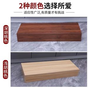 Solid <b>Wood</b> Footstool <b>Step</b> <b>Stool</b> 30-80Cm Kitchen Office Desk Platform Lift Board - Product Image 3