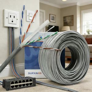 <span class=keywords><strong>สาย</strong></span>อีเธอร์เน็ต CAT6 แบบม้วน 305 ม. 1000 ฟุต 23AWG ทองแดงแท้ CCA <span class=keywords><strong>สาย</strong></span>เน็ตเวิร์ก UTP สำหรับบ้าน ธุรกิจ สำนักงานขนาดเล็ก - Product Image 6