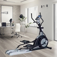 Machine elliptique commerciale-Entraîneur croisé robuste pour l'entraînement cardio en salle de sport