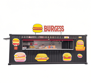 Cuisine en conteneur, restaurant, conception personnalisée, boutique de burgers et de sandwichs, boutique en conteneur, maisons en conteneur, kiosque de restauration rapide - Product Image 2