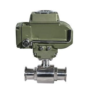 Vanne à bille électrique à deux voies à filetage femelle COVNA B2Bclearance Sale, acier inoxydable 304, type modulant 4-20mA - Product Image 4