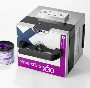 Markem x30 Fabricação data e validade impressão máquina 32mm cabeça de impressão transferência térmica overprinter para máquina embalagem