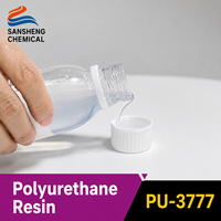 Résine polyuréthane à base d'eau pour revêtement du cuir, film brillant souple, résistant à l'abrasion et aux taches, dispersion de polyuréthane