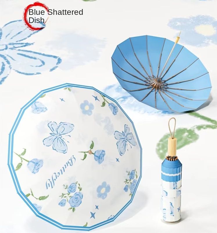 blue broken disc shadow