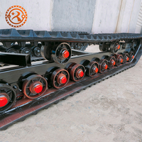 Pompe hydraulique pour chenilles d'excavatrice, châssis à chenilles à couple élevé, transmission stable et anti-usure pour travaux de terrassement