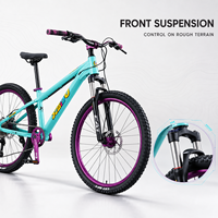 NOUVEAU 2026 Vélos de descente VTT 27,5 et 29 pouces avec cadre en alliage d'aluminium et acier au carbone, conception à suspension souple et freins hydrauliques