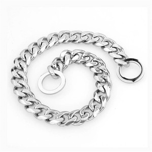 15mm Stainless Steel <strong>Dog</strong> <strong>Chain</strong> Metal Training Pet <strong>Collars</strong> Thickness Gold Silver Slip <strong>Dogs</strong> <strong>Collar</strong> <strong>for</strong> Large <strong>Dogs</strong> - Product Image 6