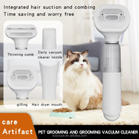 Aspirateur professionnel pour toilettage de chiens et chats avec peigne amincissant et brosse à picots pour chatons et chiots – Approvisionnement direct usine