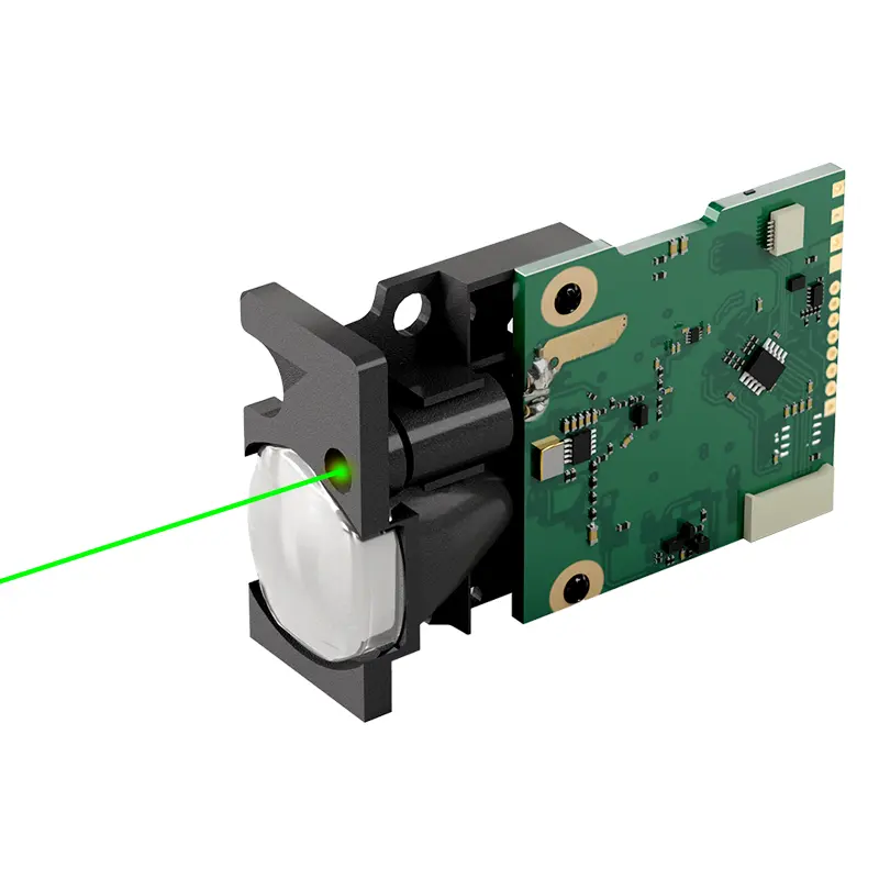 Medidor láser Sensor de distancia láser 100M Sensor láser Distancia RS485 Sensor de medición de distancia láser