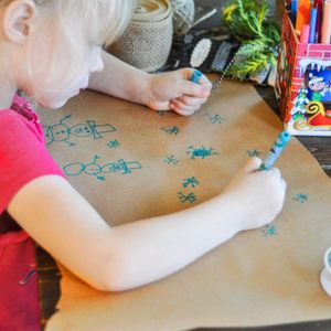 Rouleau de papier kraft, 100 pieds de papier kraft recyclé pour l'emballage, le déménagement, l'emballage cadeau, l'expédition, les <span class=keywords><strong>colis</strong></span>, l'art mural, l'artisanat - Product Image 3