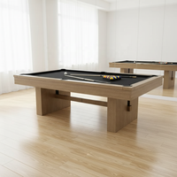 Table de billard chinoise de haute qualité, construite avec précision, design sur mesure et poches en cuir, table de billard durable