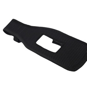 Bolsa de inserción para soporte de caña de pescar, tela Oxford negra, 36x10x1,5 cm, bolsa de cintura portátil para almacenamiento de cañas de pescar, para pesca en el mar - Product Image 4