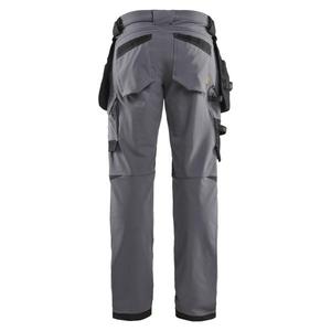 BLAKLADER - 172016459699D116 Pantalon Craftsman Stretch dans 4 sens Gris moyen/Noir-PANTALON DE TRAVAIL EAN 7330509902370 - Product Image 2