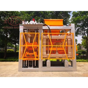 Macchina per la Produzione di Blocchi di Pavimentazione in Calcestruzzo Completamente Automatica Macchinari per la Fabbricazione di Blocchi Domestos in Calcestruzzo - Product Image 4