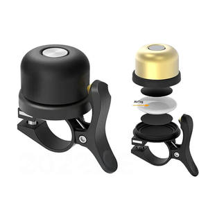 Sistema antirrobo de alarma de bicicleta para Airtag <span class=keywords><strong>Case</strong></span> Mini campana de cobre Sistema de posicionamiento global oculto Característica de control remoto - Product Image 1