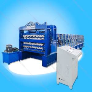 <span class=keywords><strong>Rib</strong></span> Metal Roof 3-lagige voll automatische Walzen form maschine für Dach-und Wand paneele - Product Image 1