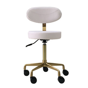 Hochey chaise mobile dentaire standard médicale complète <span class=keywords><strong>selle</strong></span> tabouret de médecin en cuir PU chaise de <span class=keywords><strong>dentiste</strong></span> tabouret roulant avec support dorsal - Product Image 6
