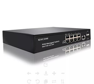 Bán buôn New gxcom L2 Gigabit quản lý chuyển đổi 8 cổng PoE 1000Mbps 12.8Gbps cho 24V không dây AP - Product Image 2
