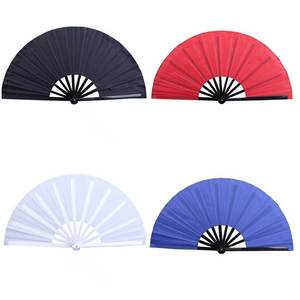 Bán buôn tùy chỉnh lớn 13inch màu rắn trống nhựa Đảng thanh tốt nghiệp gấp Clack quạt tay - Product Image 1