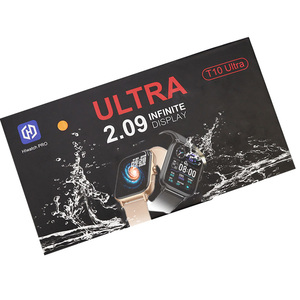 الأكثر مبيعًا T10ultra ساعة ذكية شاشة كبيرة IP67 للماء مربع TFT عرض ما يصل إلى 4 أيام عمر البطارية - Product Image 2