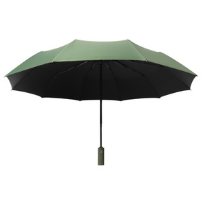 Large Wholesale Folding Full-<b>Automatic</b> Sunny <b>Umbrella</b> Set for Men and Women Black Rubber Sunscreen Double Now - Product Image 5