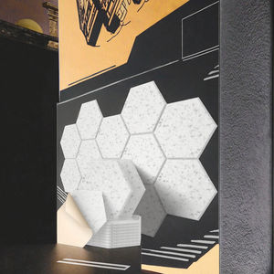 Paneles Acústicos de PET para Absorción de Sonido, Diseño Moderno Ecológico, Materiales de Primera Calidad, NRC 0.85, para Dormitorios, Hospitales, Baños - Product Image 3