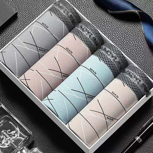 <span class=keywords><strong>Boxer</strong></span> da <span class=keywords><strong>Uomo</strong></span> in Cotone <span class=keywords><strong>Mutande</strong></span> Comode e Traspiranti Intimo Maschile Boxershorts - Product Image 6