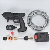 Lave-auto Pistolet de lavage portable à haute pression Machine de nettoyage électrique sans fil Pistolet de lavage à batterie au lithium