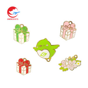 定制圣诞珐琅金属翻领别针个性化节日礼品套装创意工艺装饰制造商别针 - Product Image 3