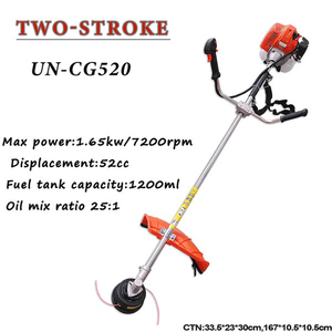<span class=keywords><strong>Desbrozadora</strong></span> de Gasolina Portátil de 1.65KW y 52CC, 2 Tiempos, para Jardín, Compatible con OEM/ODM - Product Image 4