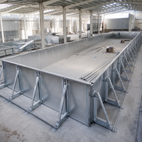 Piscine hors sol modulaire sur mesure en acier inoxydable, grande piscine extérieure pour la famille, la maison, le jardin