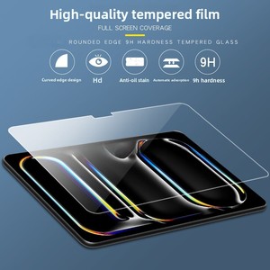 ฟิล์มติดหน้าจอกระจกแท็บเล็ตสำหรับ <span class=keywords><strong>iPad</strong></span> Pro 11/13 2024/มินิ4/<span class=keywords><strong>5</strong></span>/6/7ติดตั้งได้รวดเร็วปราศจากฟอง - Product Image 2