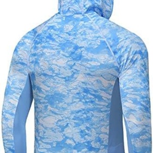 Camisa de Pesca para Invierno, Cortavientos, Cálida, Transpirable, Impermeable, con Capucha Ajustable - Product Image 4