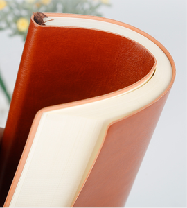 Cancelleria all'ingrosso di alta qualità A6 dimensioni 9.5*17cm 100 fogli PU quaderno in pelle - Product Image 2
