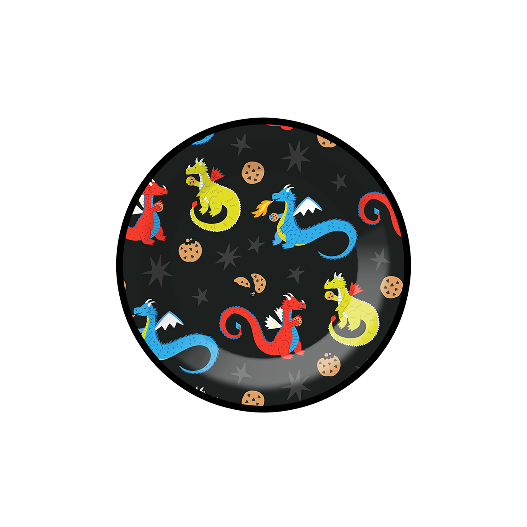 Plato de papel de 7 pulgadas * 8 unidades