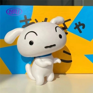 Crayon Shin Chan <span class=keywords><strong>Shiro</strong></span> ท่าลูกกวาดสุนัขสีขาวตกแต่งโต๊ะฟิกเกอร์บรรจุกล่อง - Product Image 5