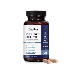 Капсулы Pure Prostate Aid: Формула для улучшения кровообращения и жизненной силы с экстрактами пальметто, ликопина, тонгкат али, фадогии агрестис, маки и пажитника. - Product Image 1
