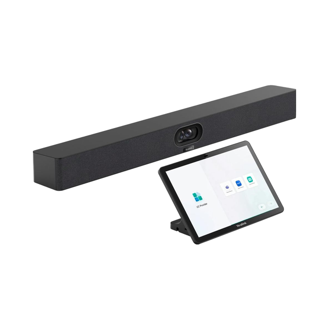 Yealink MeetingBar A40-010 All-in-One 4K Video Conferencing Solution Dual 48MP Field View 8MEMS Microphone Array