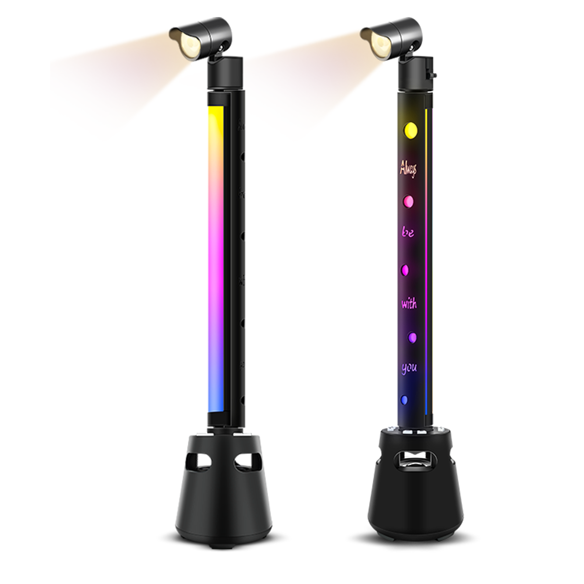 Magic Color Modern Living Room LED Smart Atmosphere Table Lamp OEM Bedroom Corner Multicolor Music Desktop Lamp