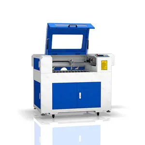LaserMen vente 600*400mm CO2 Découpe Laser Machine De Gravure avec Nid D'abeille/Lame table 60W 80W 100W 130W